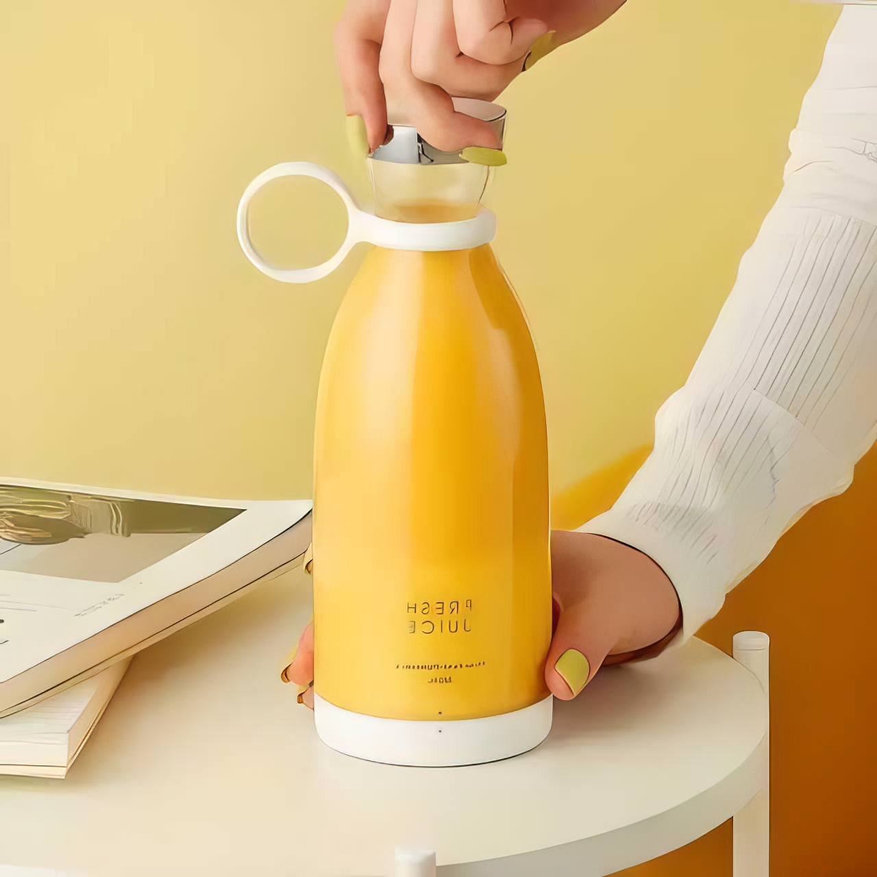 Portable Electric Mini USB Bottle Juicer Blender