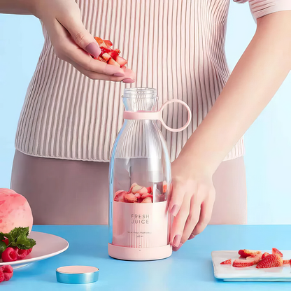 Portable Electric Mini USB Bottle Juicer Blender