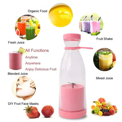 Portable Electric Mini USB Bottle Juicer Blender