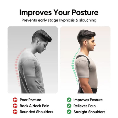 Adjustable Back Posture Corrector For Men & Women