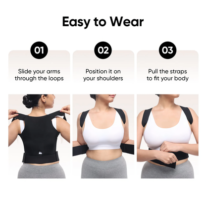 Adjustable Back Posture Corrector For Men & Women